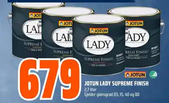 Coop Obs JOTUN LADY SUPREME FINISH tilbud