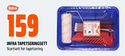 Coop Obs INFRA TAPETSERINGSETT Startsett for tapetsering tilbud