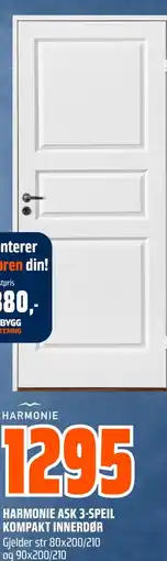Coop Obs HARMONIE ASK 3-SPEIL KOMPAKT INNERDØR tilbud