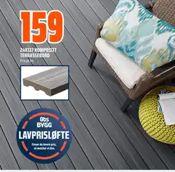Coop Obs 24X137 KOMPOSITT TERRASSEBORD tilbud