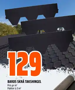 Coop Obs BAROS SKRÅ TAKSHINGEL tilbud