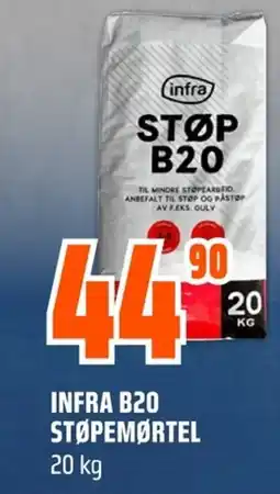 Coop Obs INFRA B20 STØPEMØRTEL tilbud