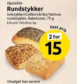 Joker Nystekte Rundstykker tilbud