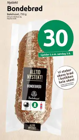 Joker Nystekt Bondebrød tilbud