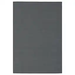 IKEA Luftfartyg Teppe flatvevd, inne/ute, svart/stripe, 160x230 cm tilbud
