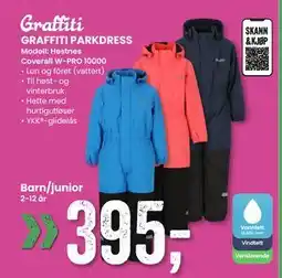 Sport Outlet GRAFFITI PARKDRESS, NOK 395 tilbud