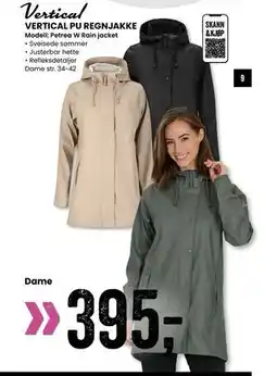 Sport Outlet VERTICAL PU REGNJAKKE, NOK 395 tilbud