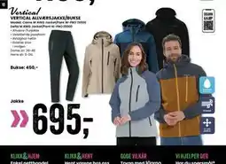 Sport Outlet VERTICAL ALLVÆRSJAKKE/BUKSE, NOK 695 tilbud