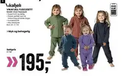 Sport Outlet VIKAFJELL FLEECESETT, NOK 195 tilbud