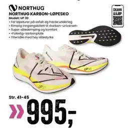 Sport Outlet NORTHUG KARBON-LØPESKO, NOK 995 tilbud