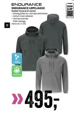 Sport Outlet ENDURANCE LØPEJAKKE, NOK 495 tilbud