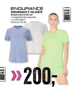 Sport Outlet ENDURANCE T-SKJORTE, NOK 200 tilbud