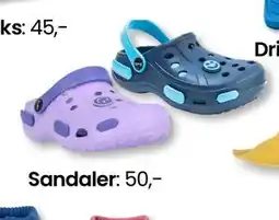 Sport Outlet Sandaler, NOK 50 tilbud