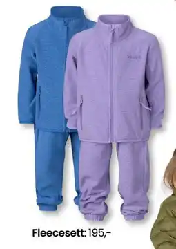 Sport Outlet Fleecesett, NOK 195 tilbud