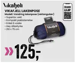 Sport Outlet VIKAFJELL LAKENPOSE, NOK 125 tilbud