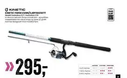 Sport Outlet KINETIC FERSKVANN/SJØFISKESETT, NOK 295 tilbud