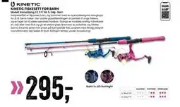 Sport Outlet KINETIC FISKESETT FOR BARN, NOK 295 tilbud