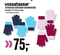 Sport Outlet VOSSATASSAR HANSKER, NOK 75 tilbud