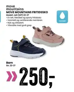 Sport Outlet MOVE MOUNTAINS FRITIDSSKO, NOK 250 tilbud