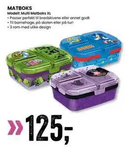 Sport Outlet MATBOKS, NOK 125 tilbud
