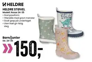 Sport Outlet HELDRE STØVEL, NOK 150 tilbud