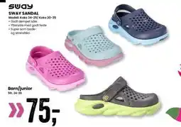 Sport Outlet SWAY SANDAL, NOK 75 tilbud