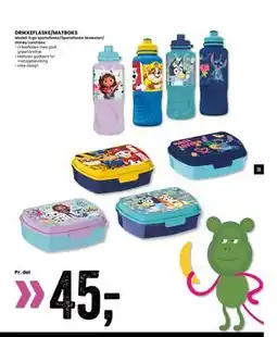 Sport Outlet DRIKKEFLASKE/MATBOKS, NOK 45 tilbud