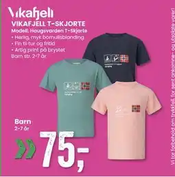 Sport Outlet VIKAFJELL T-SKJORTE, NOK 75 tilbud