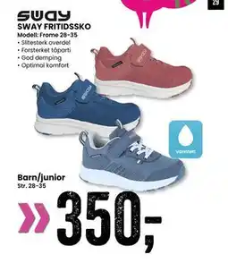 Sport Outlet SWAY FRITIDSSKO, NOK 350 tilbud