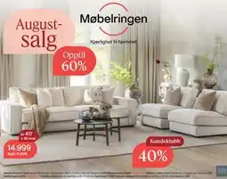 Møbelringen Maemo Pocket 4-seter, Medlemspris tilbud