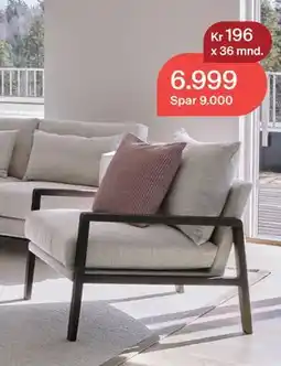 Møbelringen Sara lenestol, NOK 6999 tilbud
