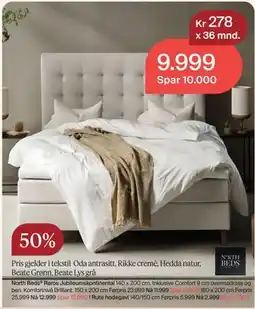 Møbelringen North Beds Røros Jubileumskontinental tilbud