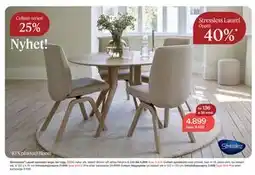 Møbelringen Stressless Laurel spisestol large, lav rygg, NOK 4899 tilbud