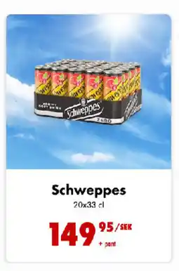 Nordby Supermarket Schweppes tilbud