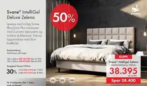 Fagmøbler Svane IntelliGel Deluxe Zelena tilbud