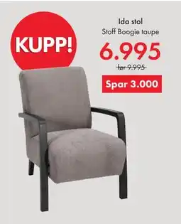 Fagmøbler Ida stol, NOK 6995 tilbud