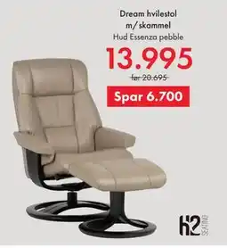 Fagmøbler Dream hvilestol m/skammel, NOK 13995 tilbud