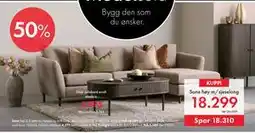 Fagmøbler Sone høy m/sjeselong, NOK 18299 tilbud