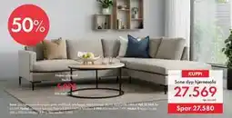 Fagmøbler Sone dyp hjørnesofa, NOK 27569 tilbud