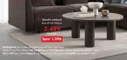 Fagmøbler Macala sofabord, NOK 3499 tilbud