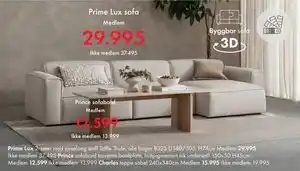 Fagmøbler Prince sofabord, NOK 13999, Medlemspris tilbud