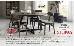 Fagmøbler Fyn spisestol, NOK 4395, Medlemspris tilbud