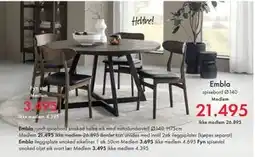 Fagmøbler Embla, NOK 26895, Medlemspris tilbud