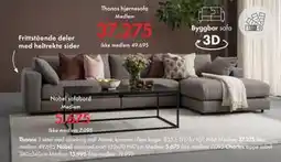 Fagmøbler Thanos hjørnesofa, NOK 49695, Medlemspris tilbud