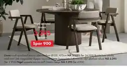 Fagmøbler Nigel spisestol mocca, NOK 3295 tilbud