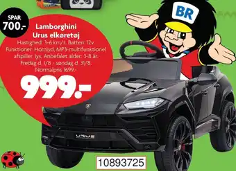 Lamborghini Urus elkøretøj