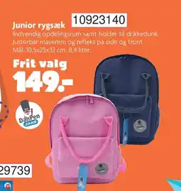 BR Leker Junior rygsæk tilbud