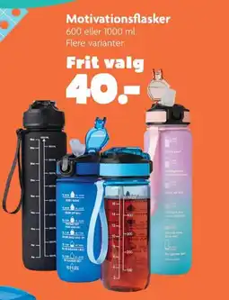 BR Leker Motivationsflasker tilbud