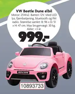 BR Leker VW Beetle Dune elbil tilbud