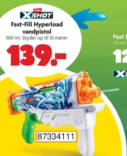 BR Leker XSHOT Fast-Fill Hyperload vandpistol tilbud